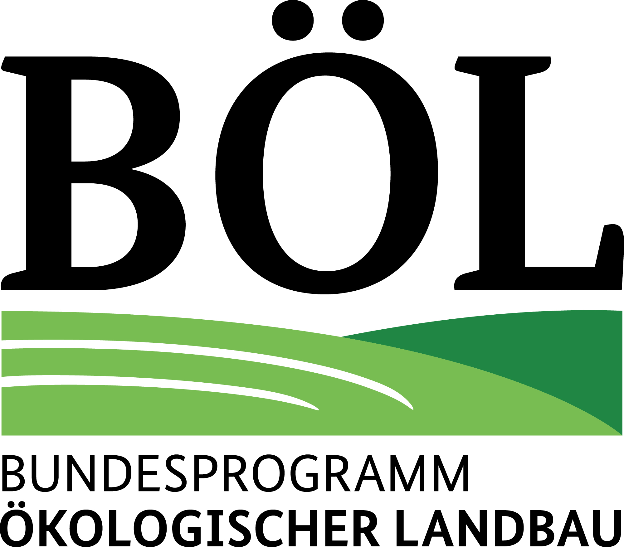 Förderlogo Bundesprogramm Ökologischer Landbau (BÖL)